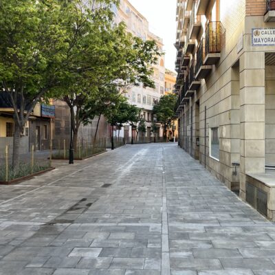 Calle Agustina de aragón reformada
