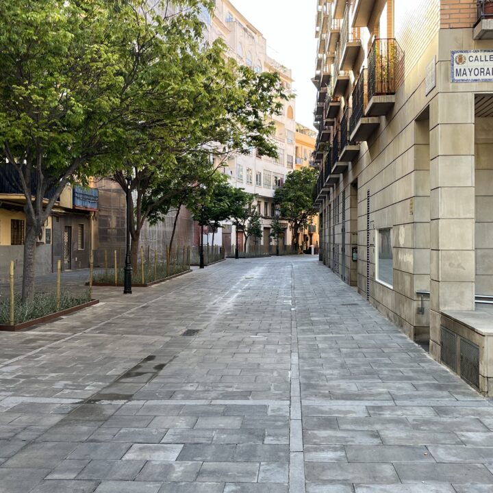 Calle Agustina de aragón reformada